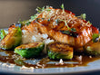 Chef Kelvin's Truffle Ponzu Salmon